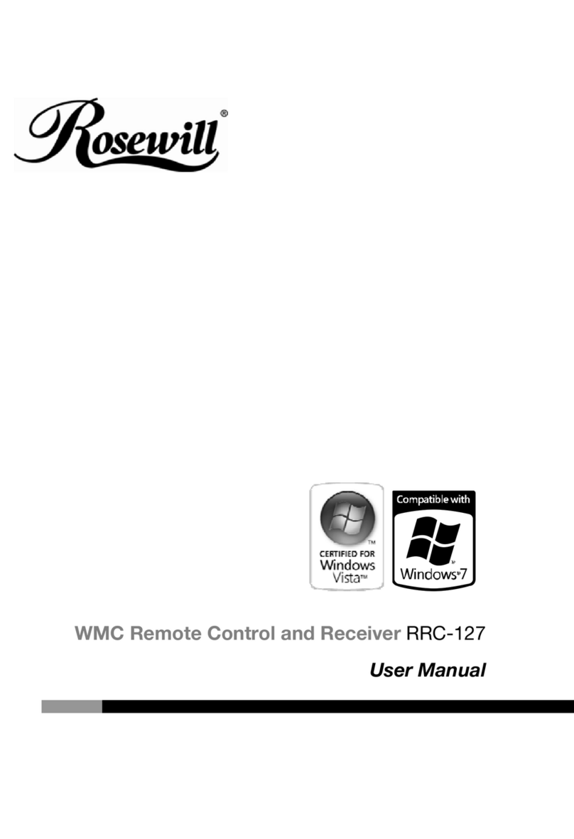Rosewill RRC-127 user manual