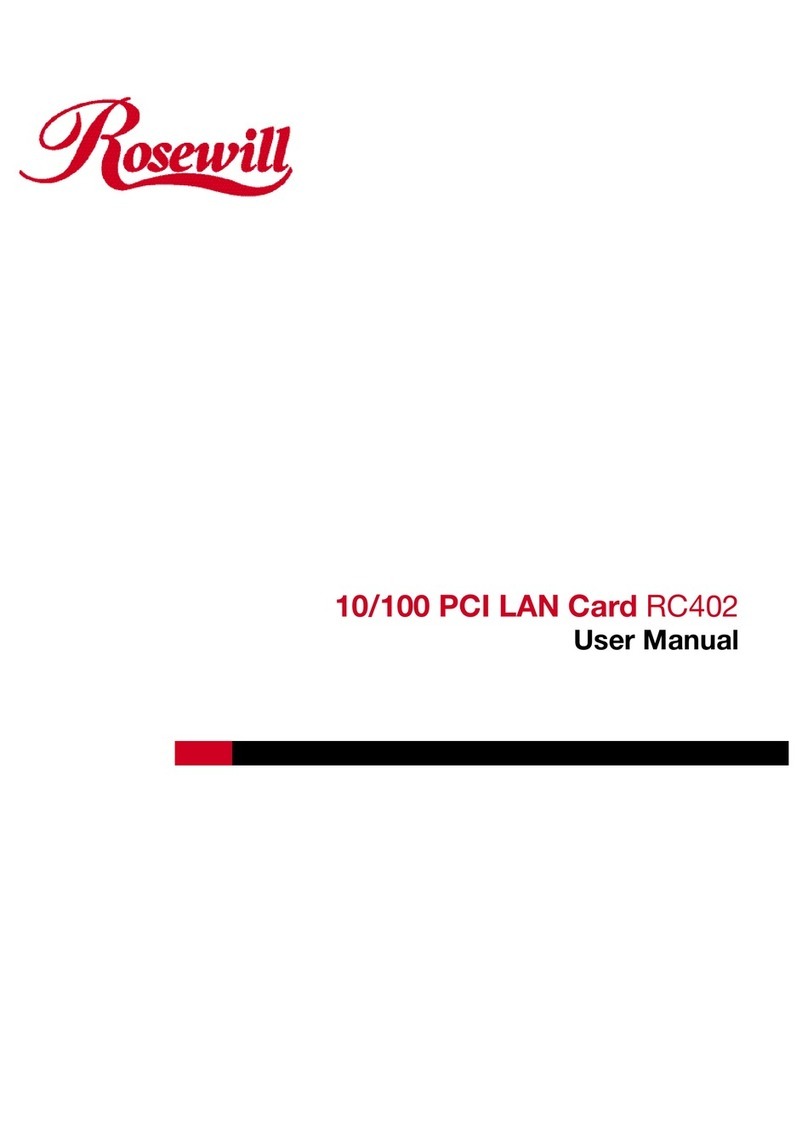 Rosewill RC-402 User manual