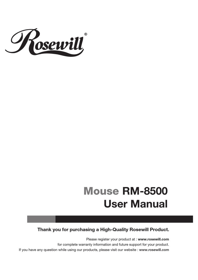 Rosewill RM-8500 User manual
