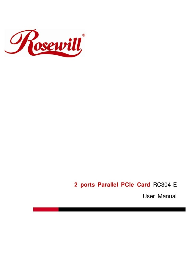 Rosewill RC304-E user manual