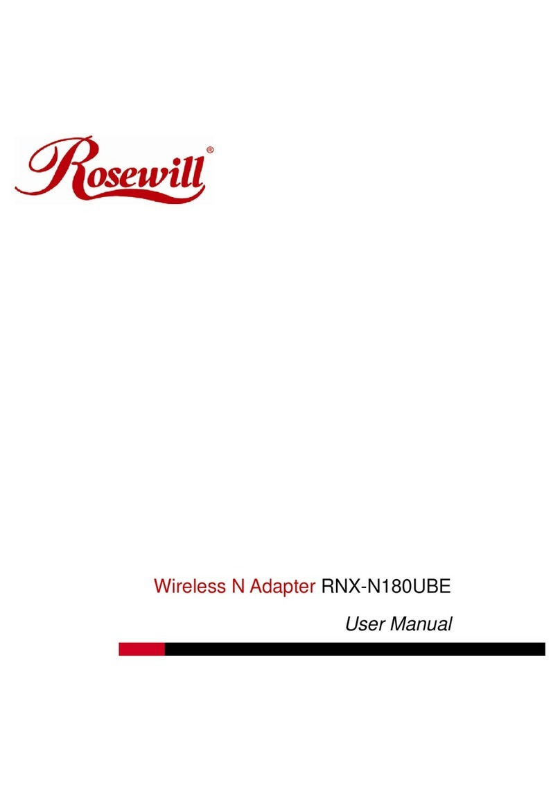 Rosewill RNX-N180UBE User manual