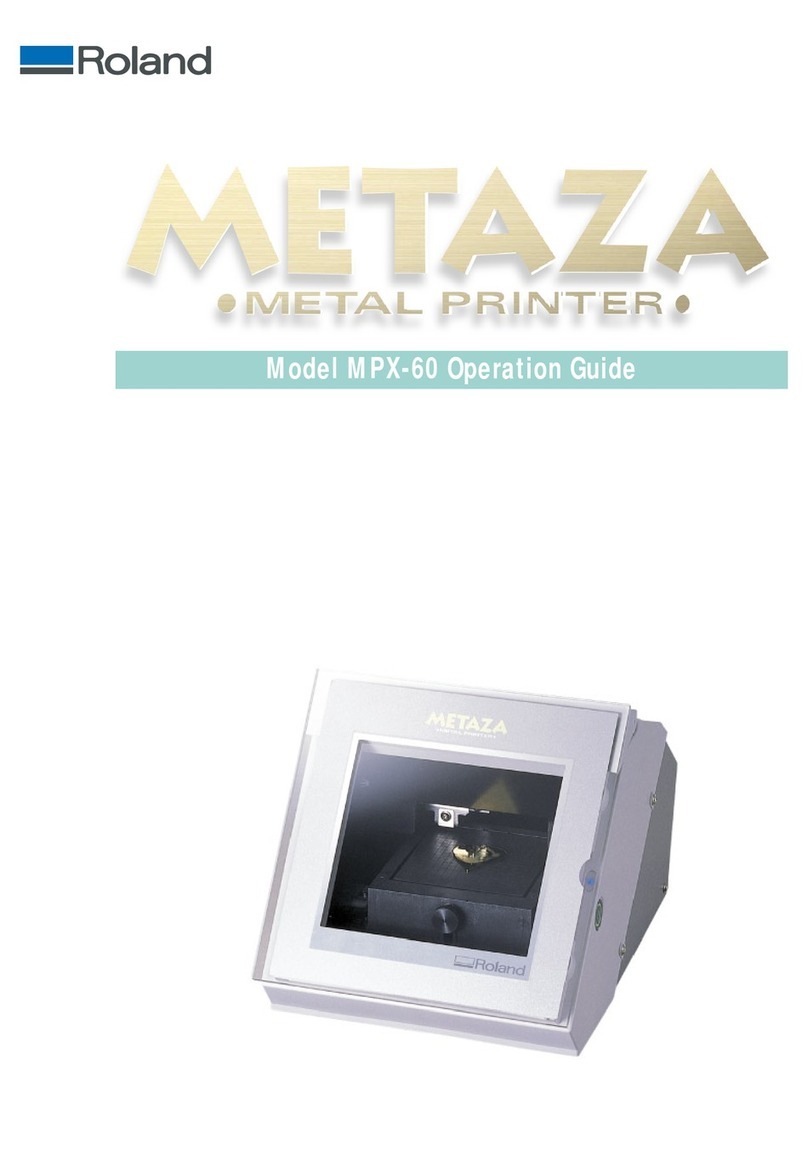 Roland Metaza MPX-60 User manual Roland Metaza MPX-60 User manual