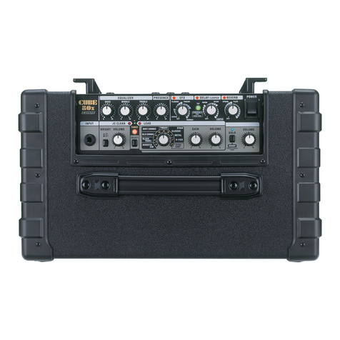 Roland CUBE-80X User manual