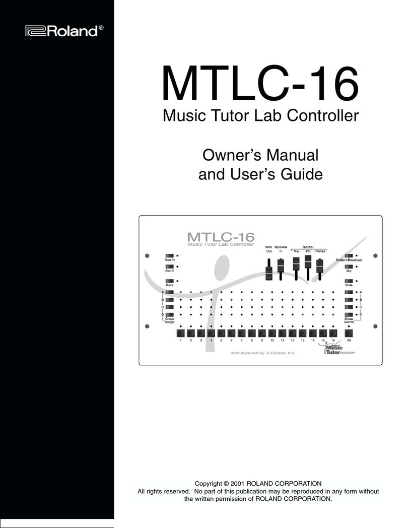 Roland MTLC-16 Guide
