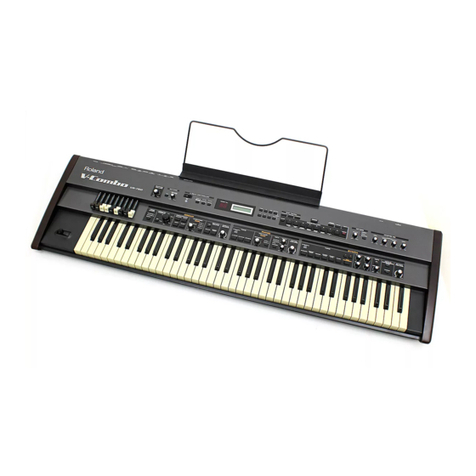Roland V-Combo VR-760 User manual