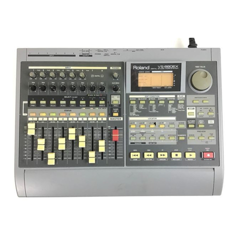 Roland VS-880EX User manual