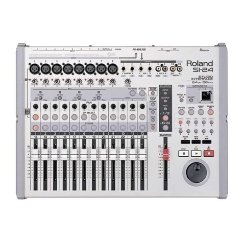 Roland SI-24 User manual