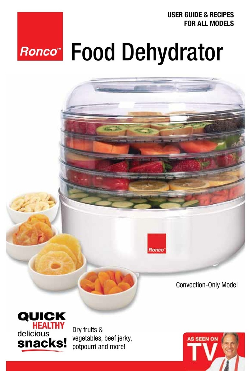 Ronco Food Saver user guide