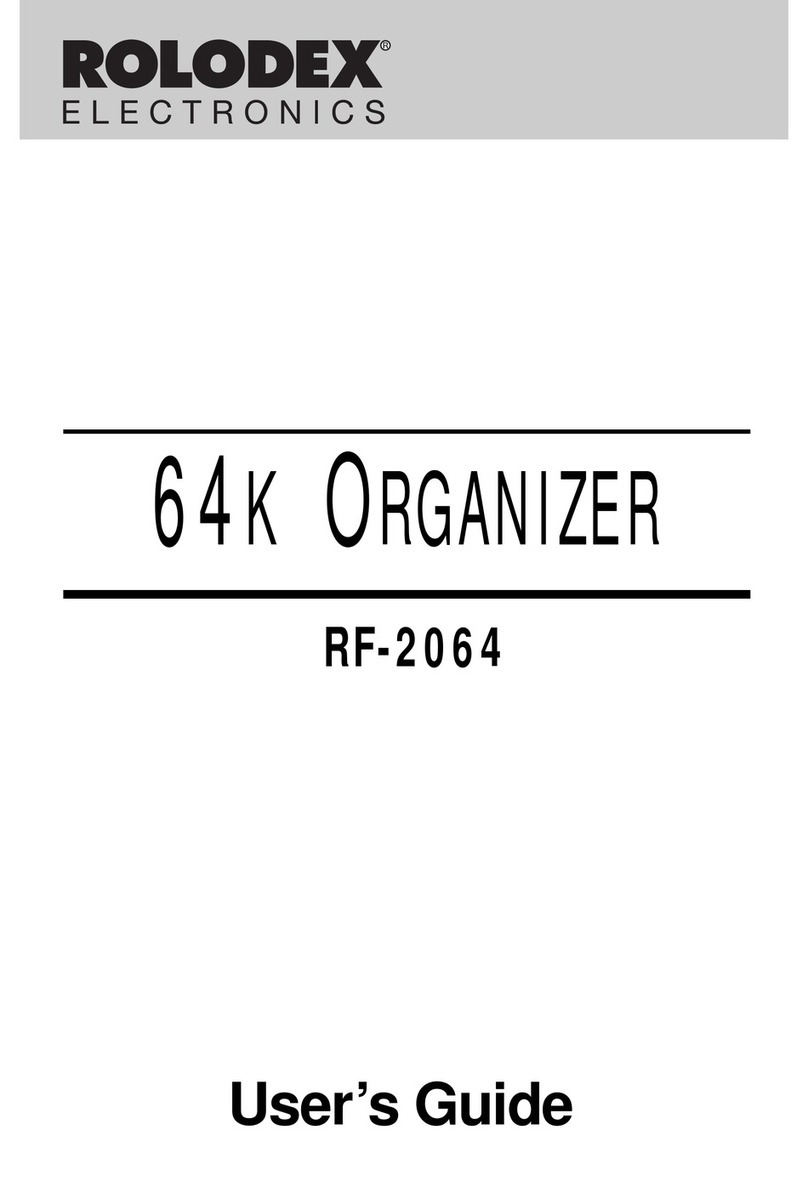 Rolodex RF-2064 user guide