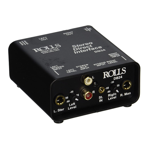 Rolls DB24 User manual