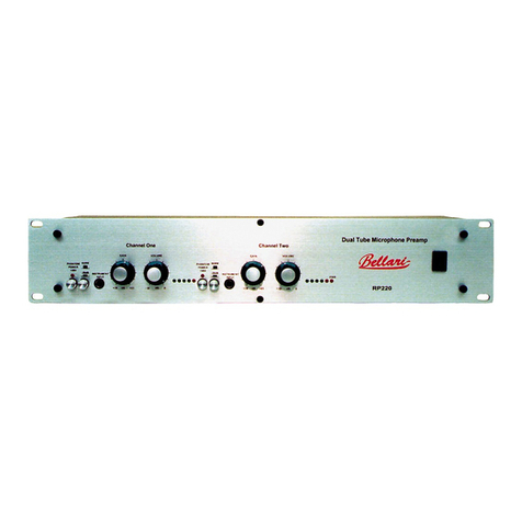 Rolls RP220 User manual