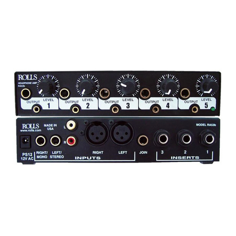 Rolls RA53b User manual