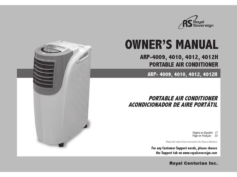 Royal Sovereign ARP-4009 User manual Royal Sovereign ARP-4009 User manual
