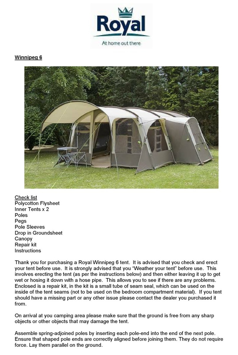 Royal WINNIPEG 6 user manual
