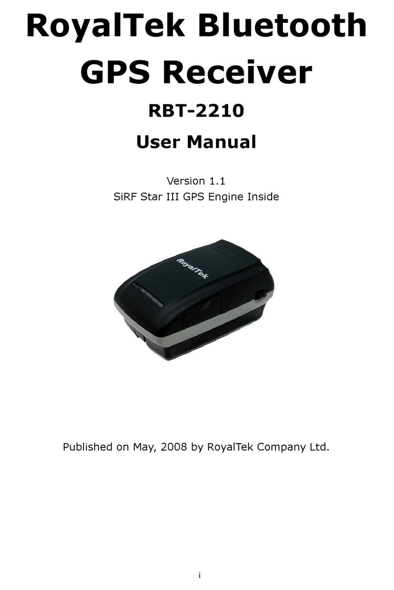 RoyalTek RBT-2210 User manual