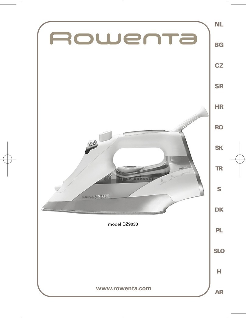 Rowenta DZ9030 User manual