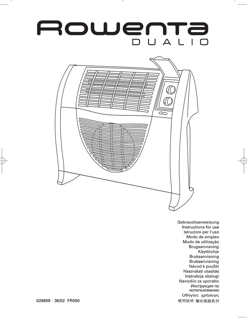 Rowenta DUALIO 029659 - 38/02 FR050 User manual