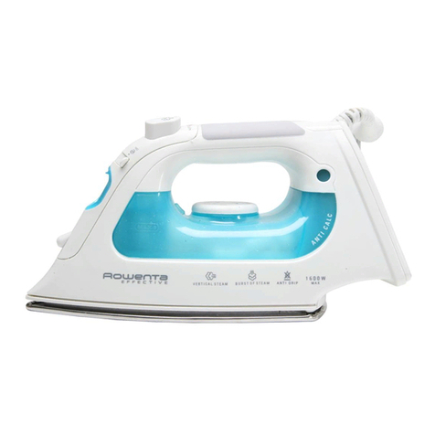 Rowenta Variable steam control iron User manual