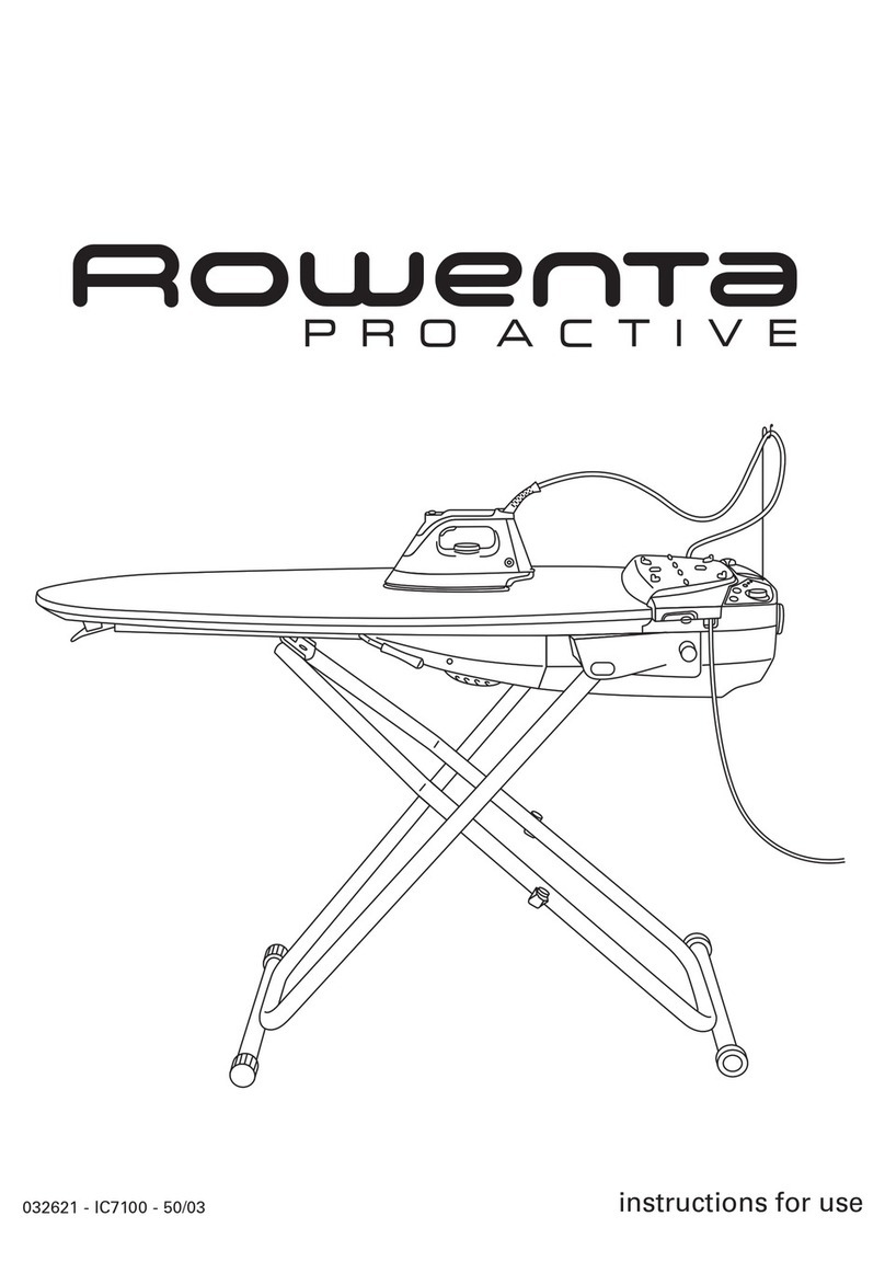 Rowenta PROACTIVE 032621 - IC7100 - 50/03 User manual