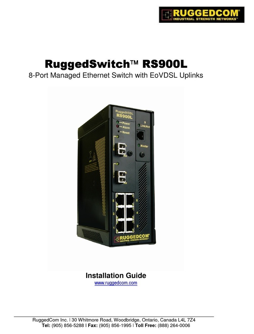 RuggedCom RuggedVDSL RS900L installation guide