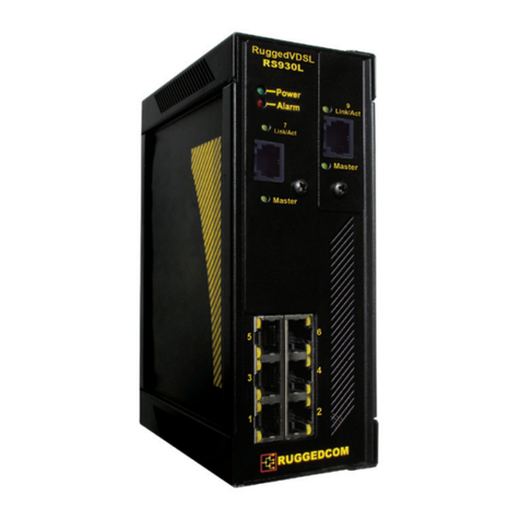 RuggedCom RuggedVDSL RS930L Specifications RuggedCom RuggedVDSL RS930L Specifications