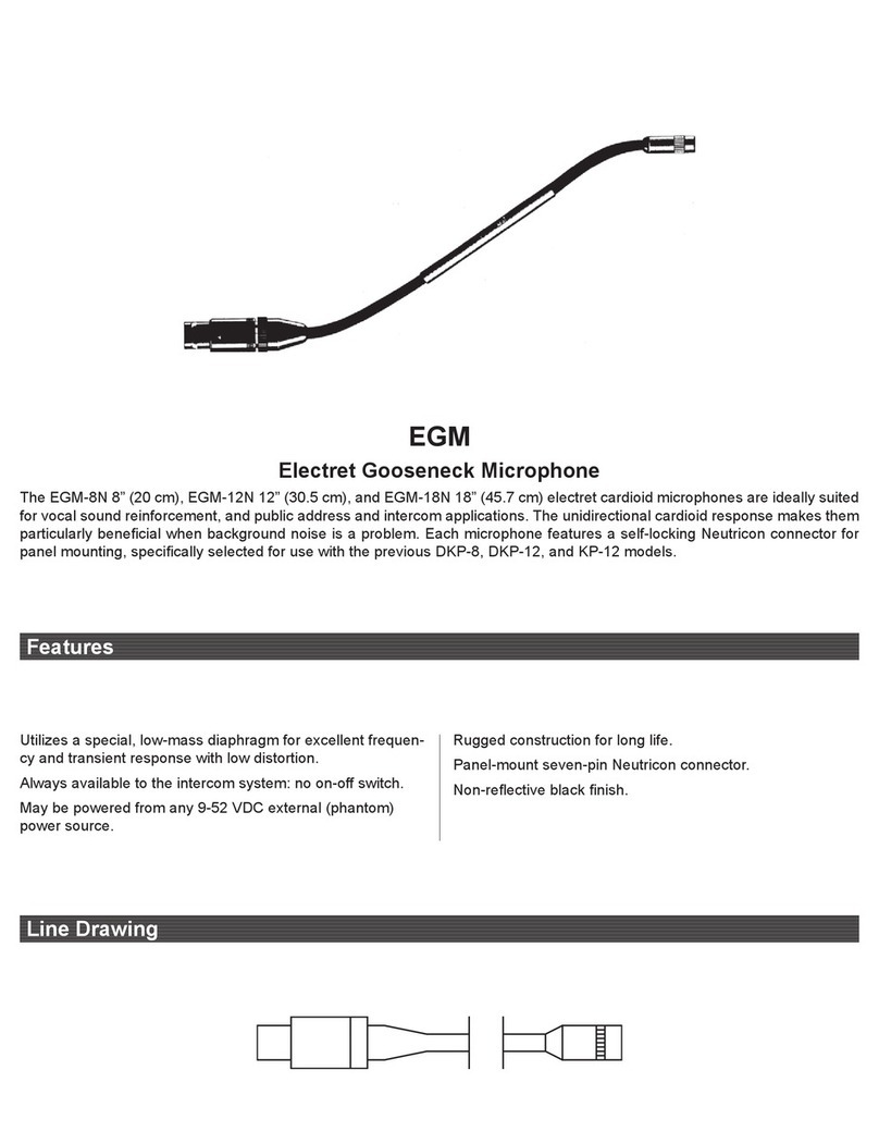 RTS DKP-12 Specifications