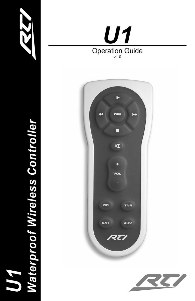 RTI U1 Operation guide
