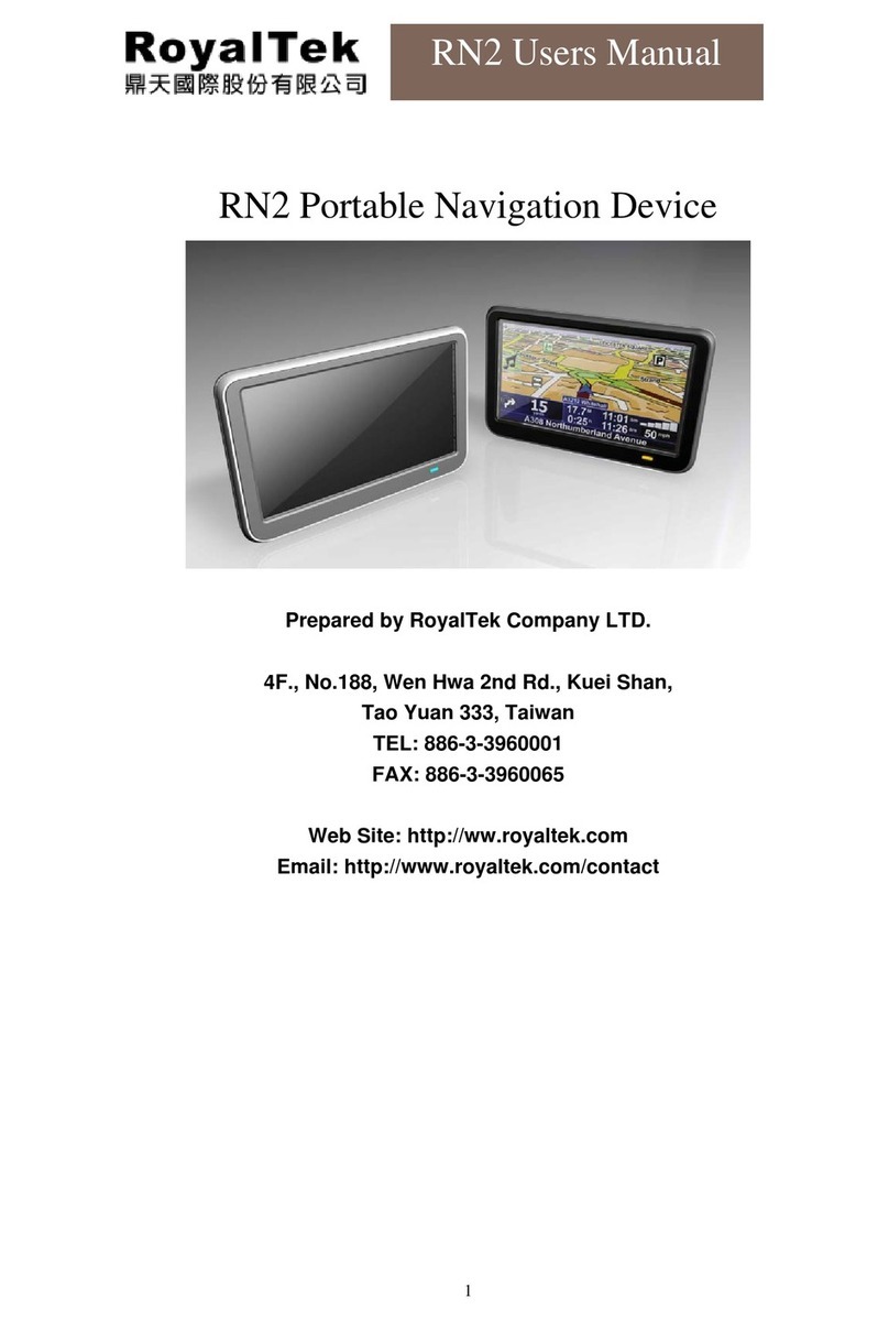 RoyalTek RN2 User manual RoyalTek RN2 User manual