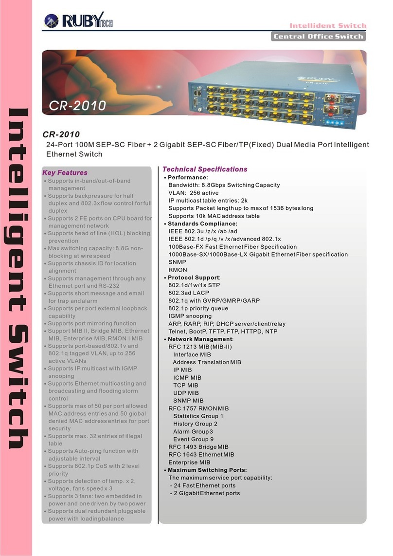 Ruby Tech CR-2010 User manual