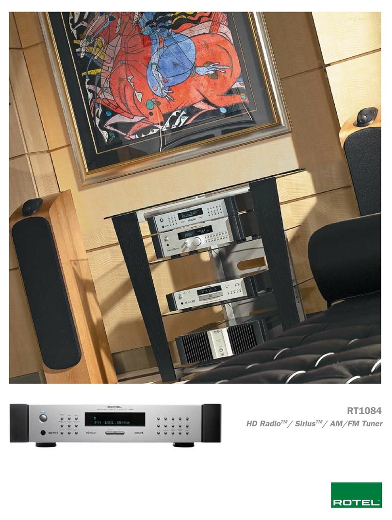 Rotel RT-1084 datasheet
