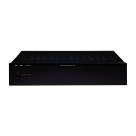 Rotel RB-971 User manual Rotel RB-971 User manual