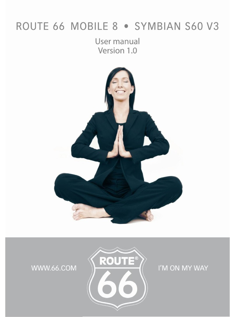 ROUTE 66 SYMBIAN S60 V3 user manual