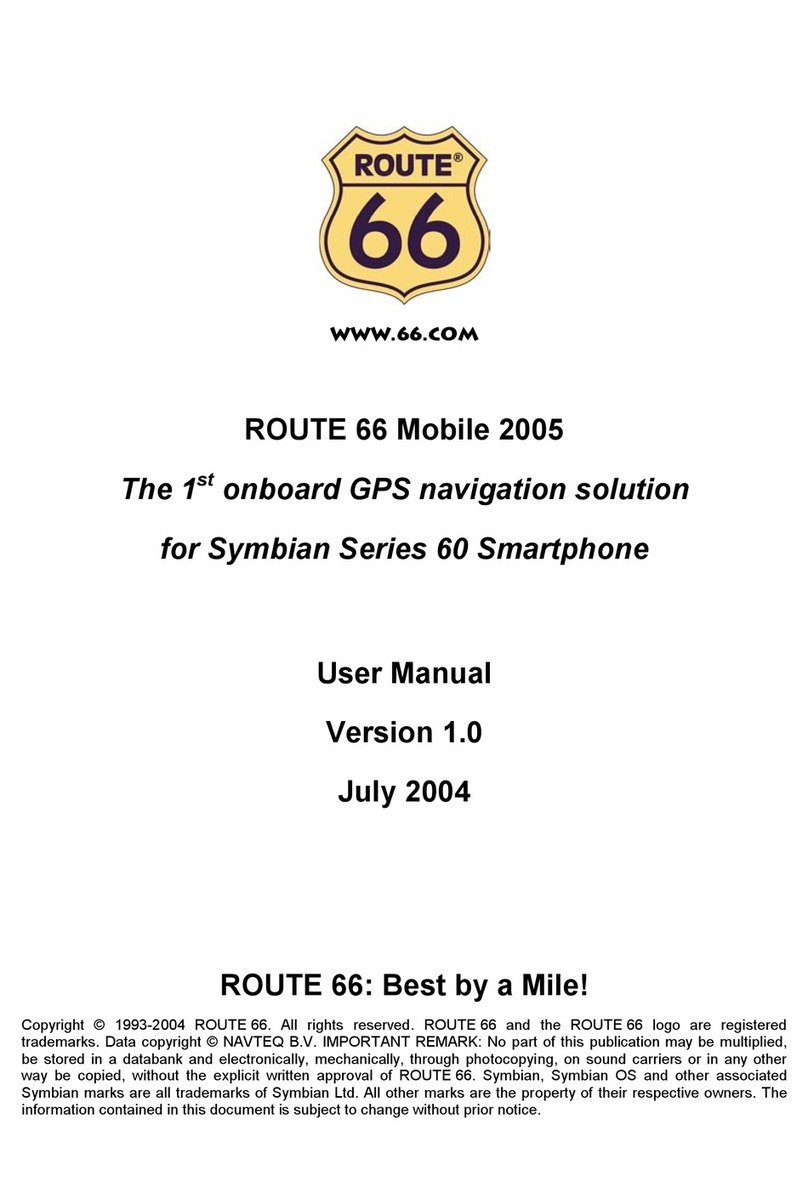 ROUTE 66 Mobile 2005 user manual