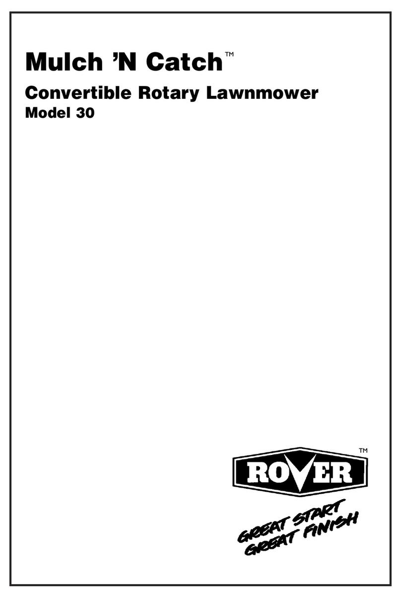 Rover Mulch ’N Catch 30 User manual