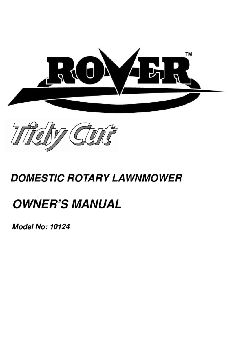 Rover 10124 User manual Rover 10124 User manual