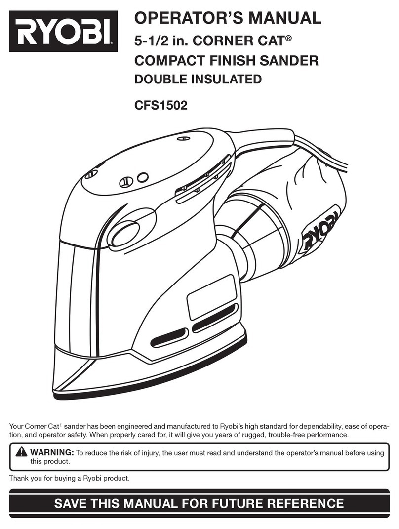 Ryobi CFS1502 Operator's manual