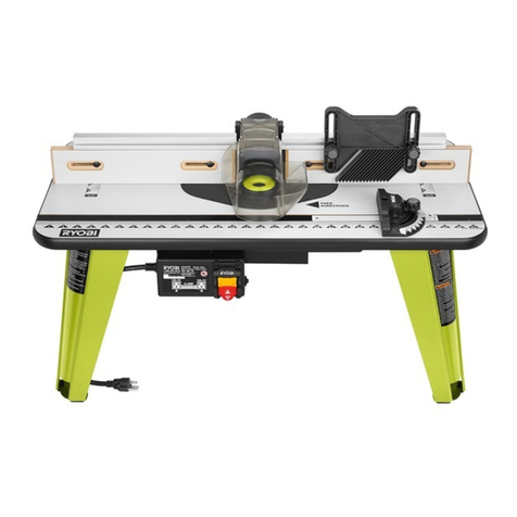 Ryobi RT501W User manual