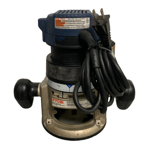 Ryobi R1801M User manual