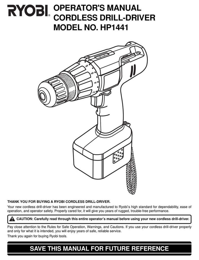 Ryobi HP1441 User manual