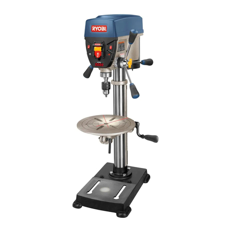Ryobi DP121L Operator's manual