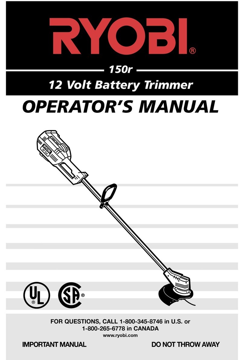 Ryobi 150r User manual
