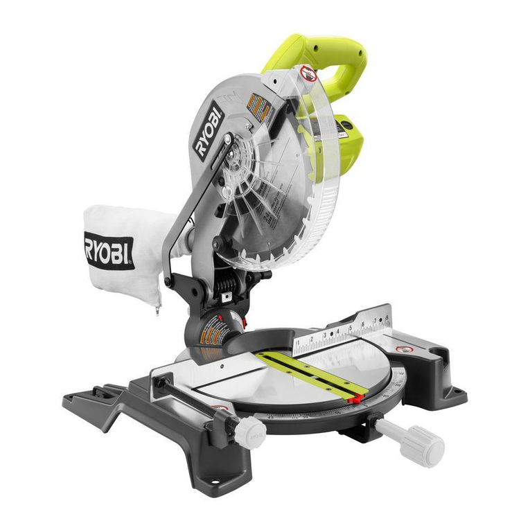 Ryobi ts1341 User manual Ryobi ts1341 User manual