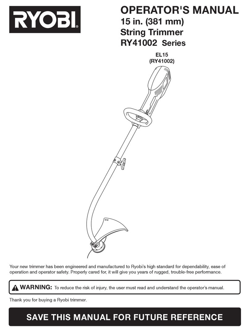 Ryobi RY41002 Series Operator's manual