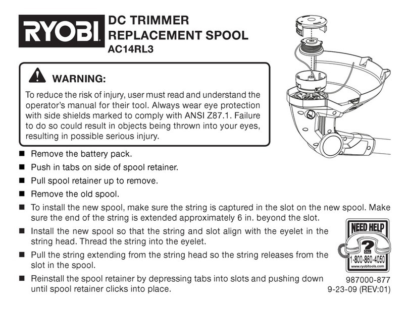 Ryobi AC14RL3 Parts list manual