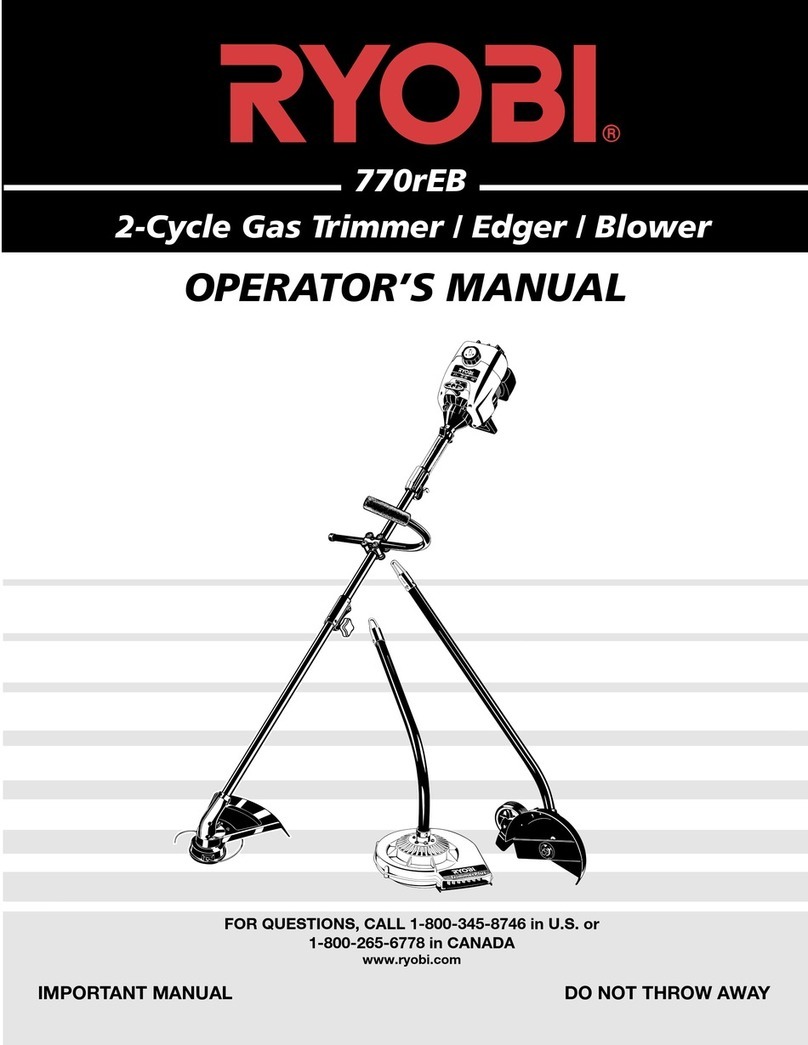 Ryobi 770rEB User manual Ryobi 770rEB User manual