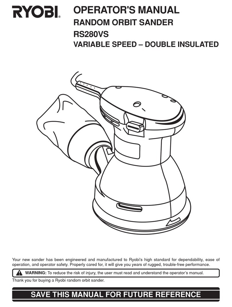 Ryobi RS280VS Operator's manual