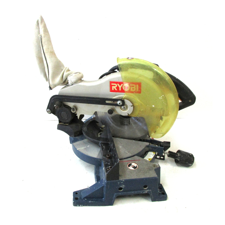 Ryobi TS1301 Operator's manual