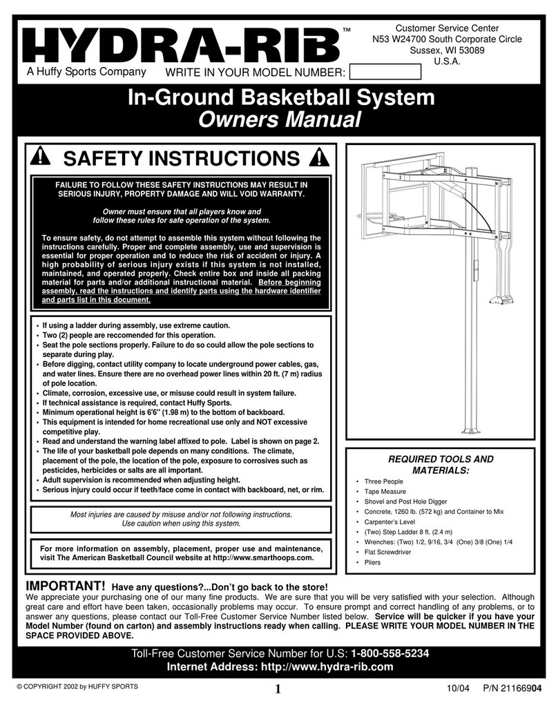 HYDRA-RIB 21166904 owner's manual