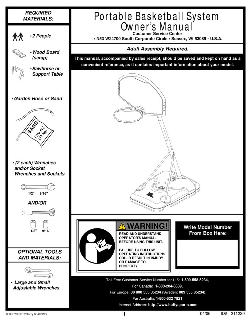 SPALDING 211230 User manual