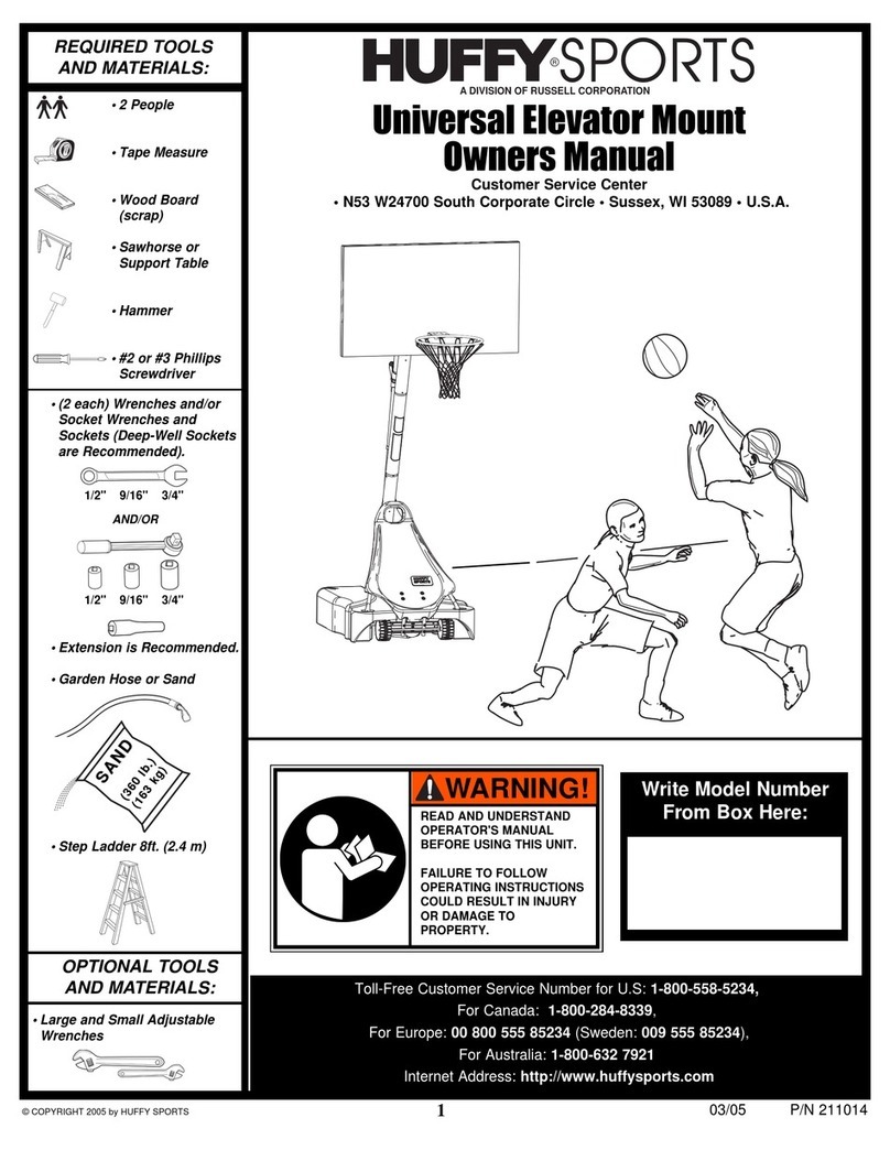 Huffy 211014 owner's manual